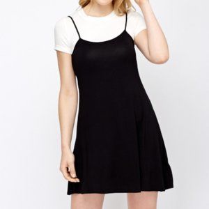 LBD strappy cute summer mini dress Black Dress